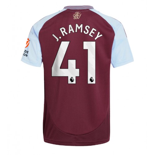 Dres Aston Villa Jacob Ramsey #41 Domaci 2024-25 Kratak Rukav